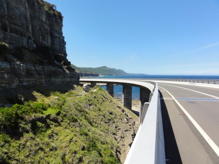 The Sea Cliff Bridge.